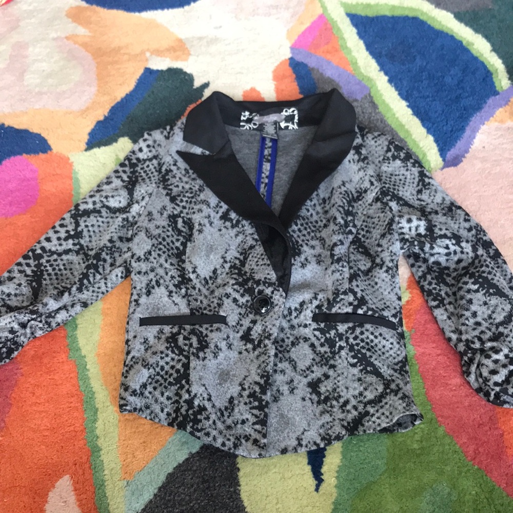 Daytrip Snake Print Blazer